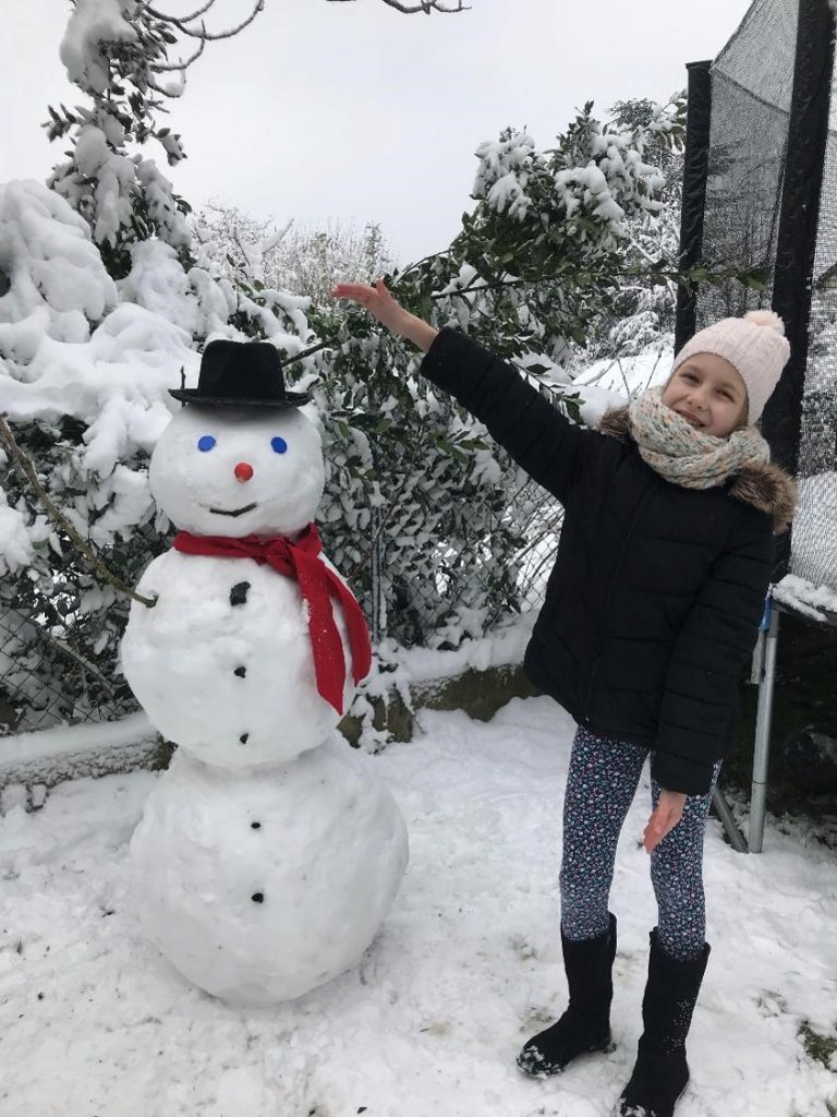 Śmieszne bałwanki – zima 2018