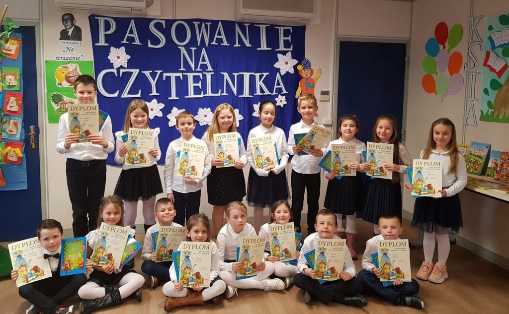 Pasowanie na Czytelnika 2020