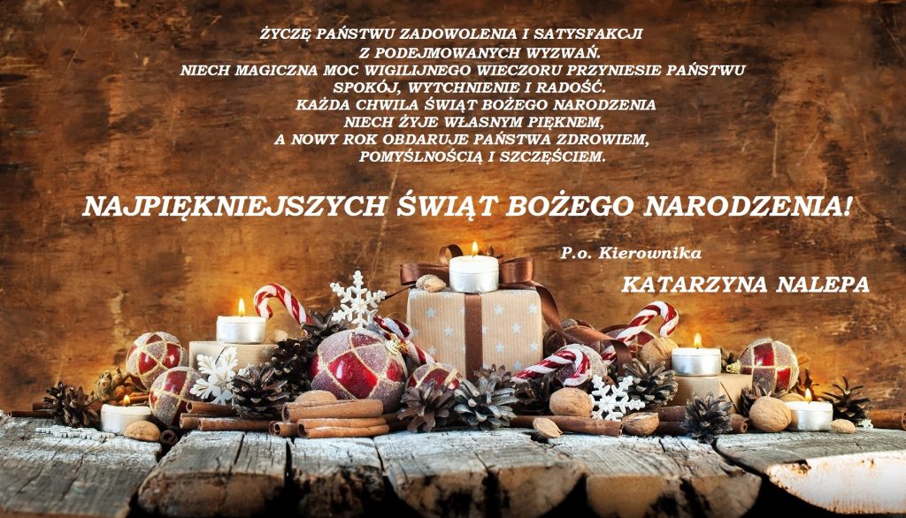 Najpiękniejszych Świąt Bożego Narodzenia