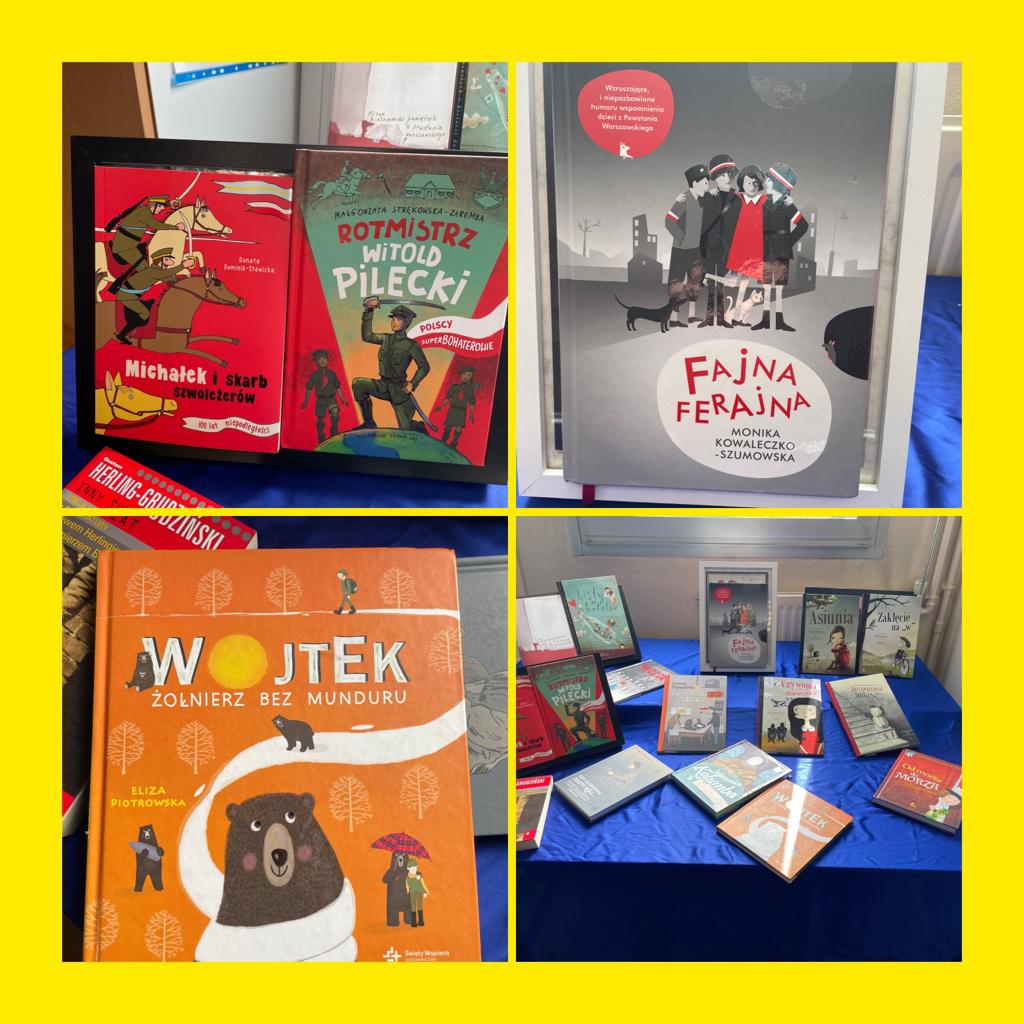 „Wojna oczami dzieci” – Wystawa w Bibliotece”