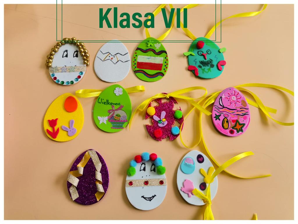 Wielkanoc w klasie 7.