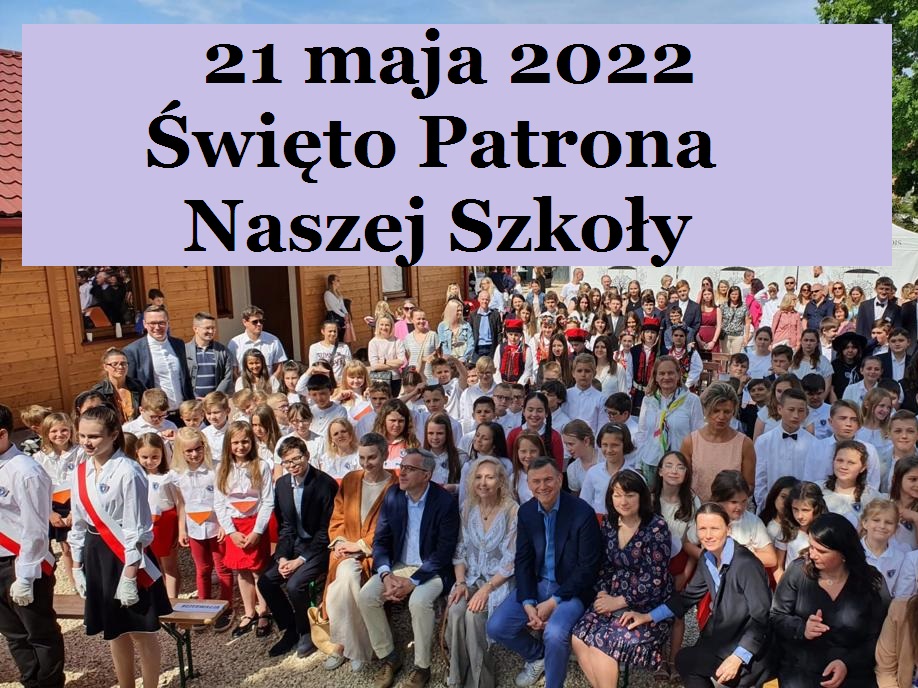 Święto Patrona Naszej Szkoły