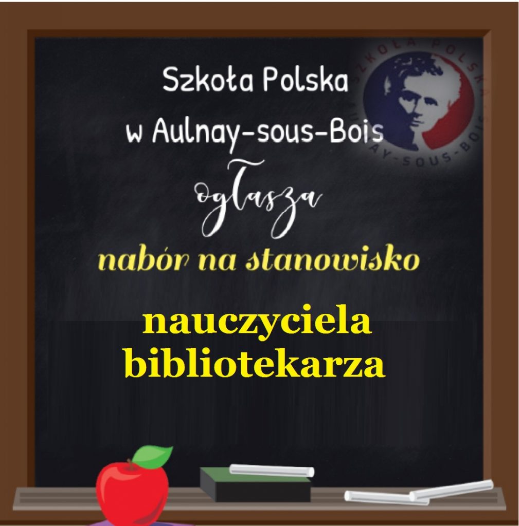 Nabór na stanowisko: nauczyciela bibliotekarza