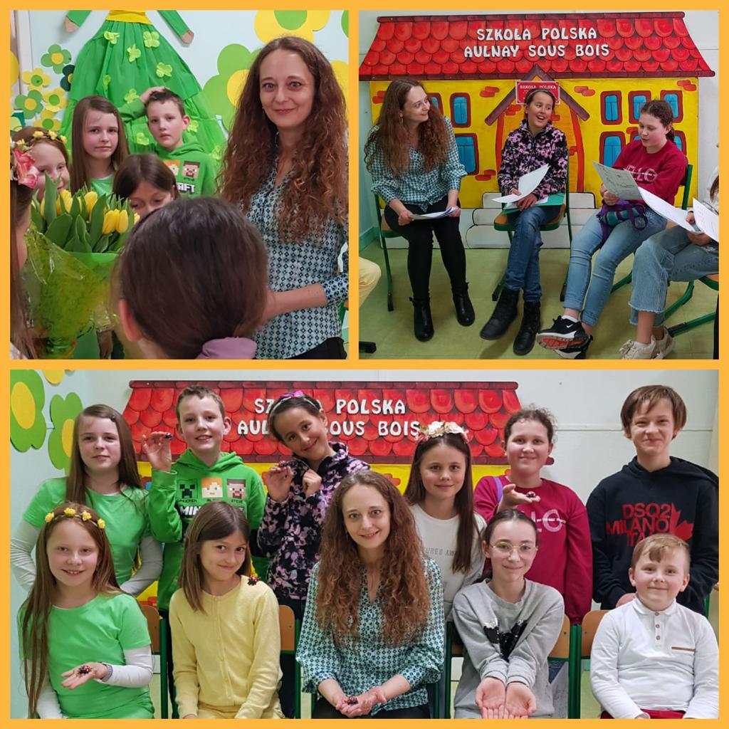 Warsztaty recytatorskie. Uczniowie naszej szkoły uczestniczyli w warsztatach recytatorskich prowadzonych przez panią Maje.