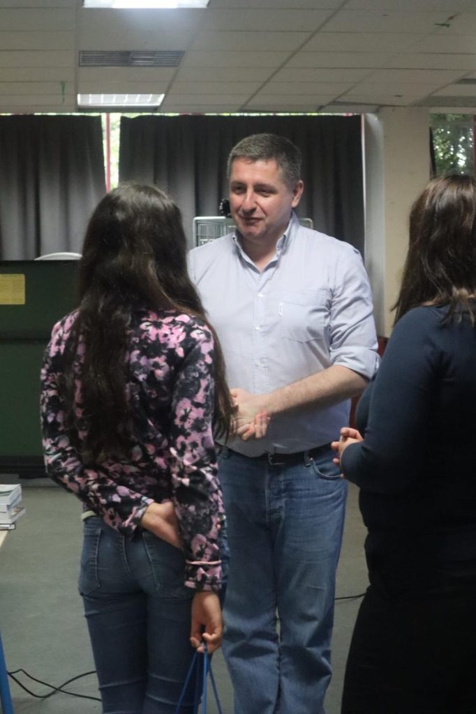 W sobotę 1 czerwca 2024 r.  gościliśmy u nas w szkole pana Jakuba Wiącka.