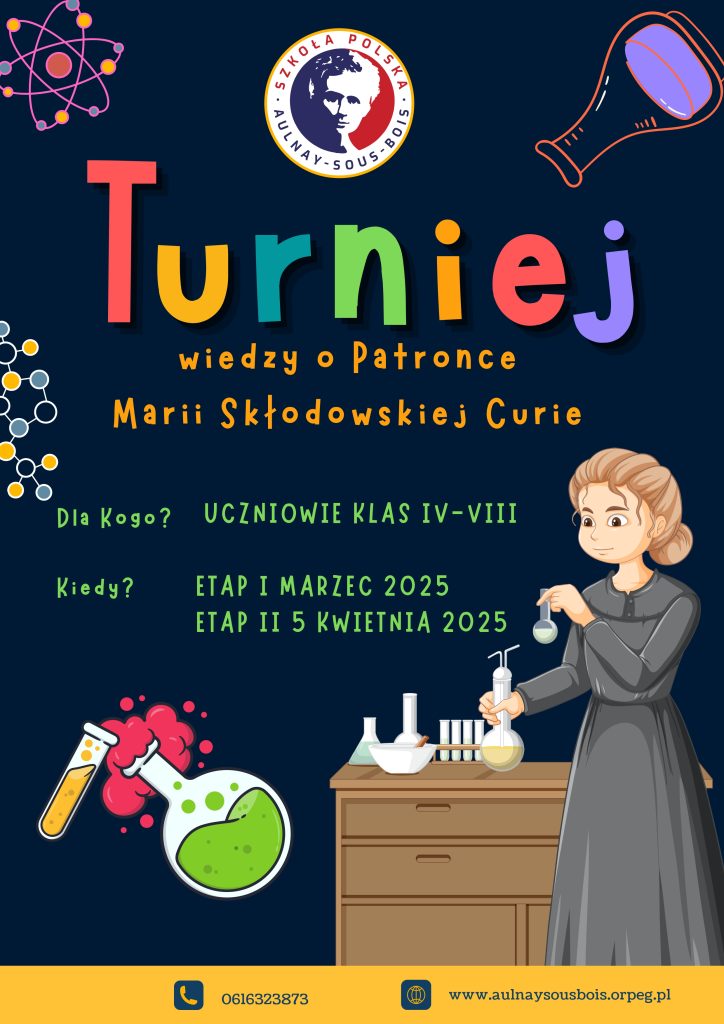 Turniej Wiedzy o Patronce Szkoły